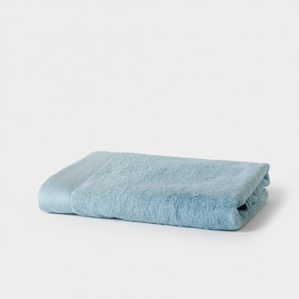 Light Blue Ferghana Bath Towel – Orient: Homeware + Gifts