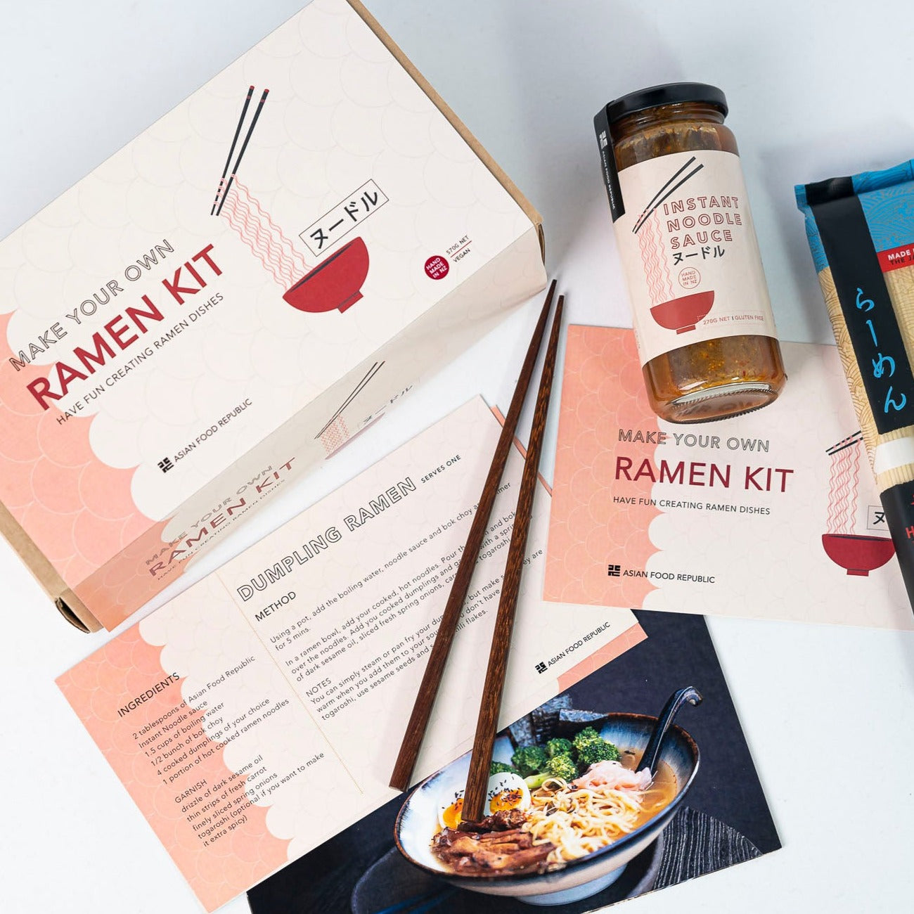 Ramen Set with Cook Book, Gifts & Kits